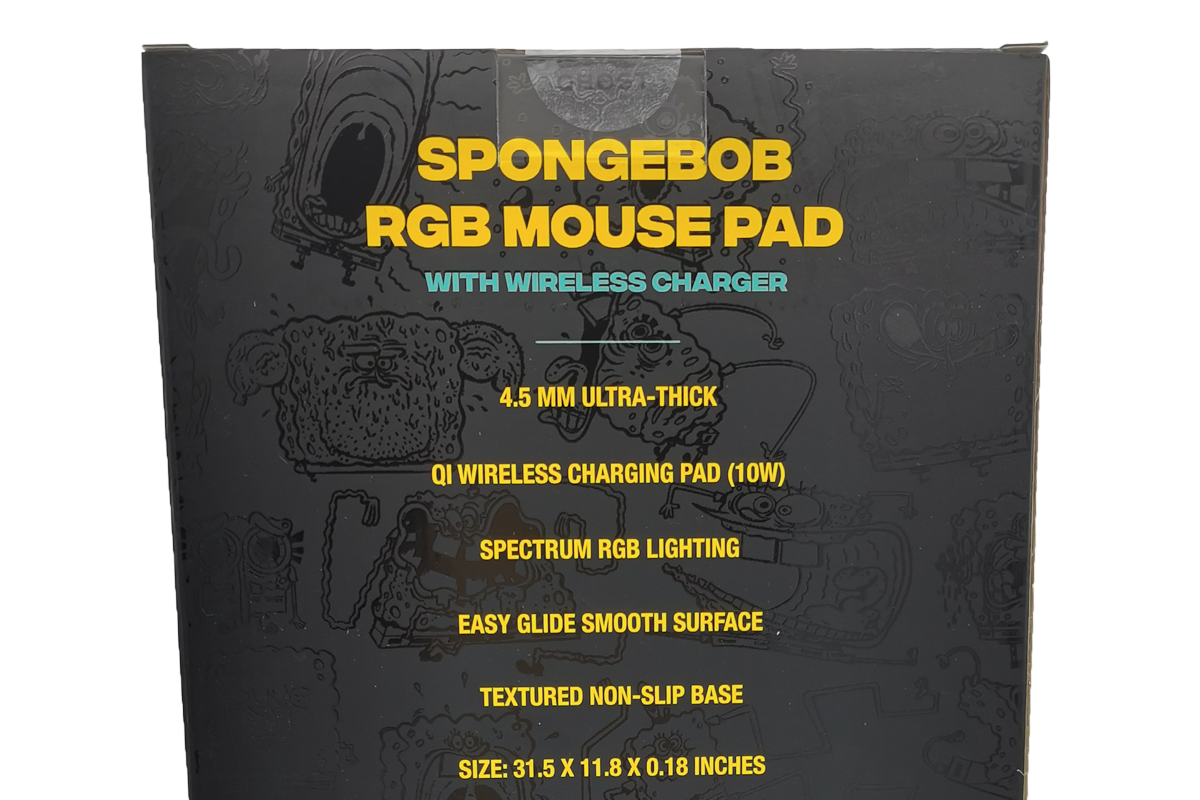 Spongebob P1 Skeleton Patrick RGB Mousepad - L