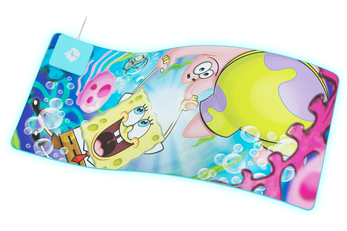 Spongebob P1 BFF RGB Mousepad - XL