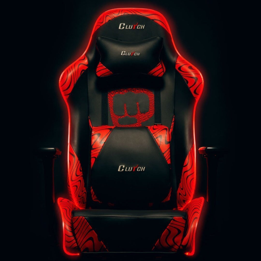 Pewdiepie Red Edition Gaming Chair | Clutch Chairz